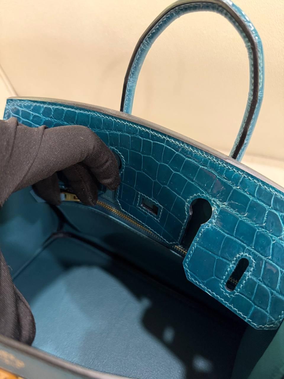 BIRKIN 25 CROCODILE TOUCH – Bild 5