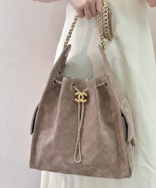 Alternative view of Chanel 25 Hobo Tasche Hellbraun 30cm