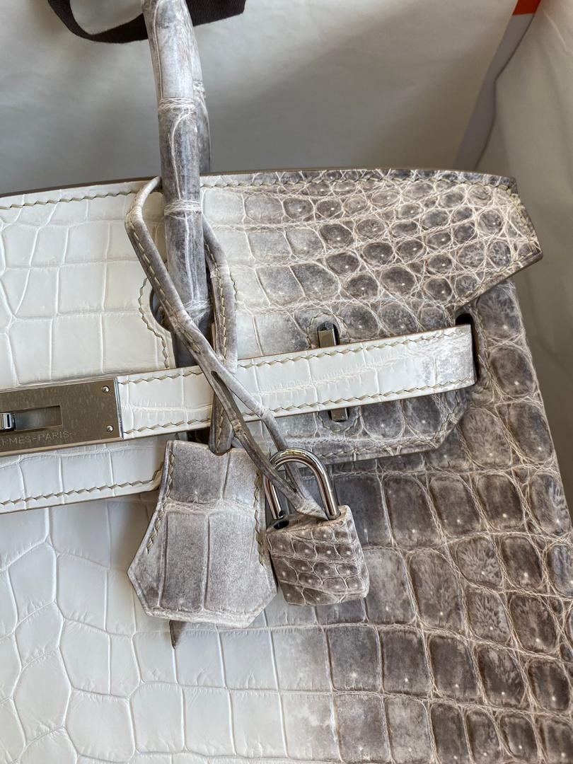 Hermès Birkin Himalaya 30 cm – Bild 4