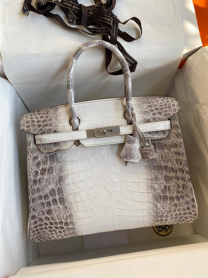 Hermès Birkin Himalaya 30 cm – Bild 2