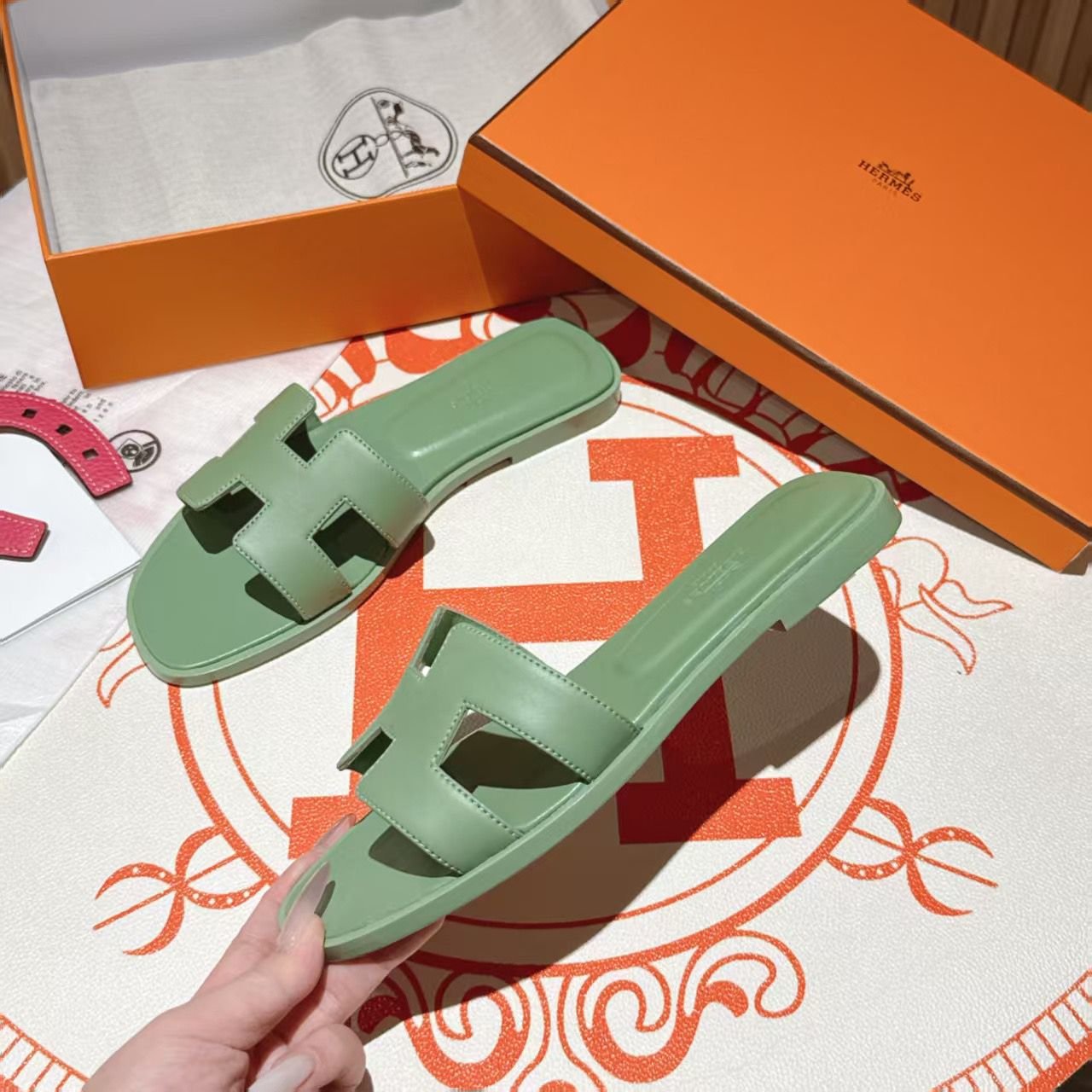 Hermès Oran Sandals – Bild 5
