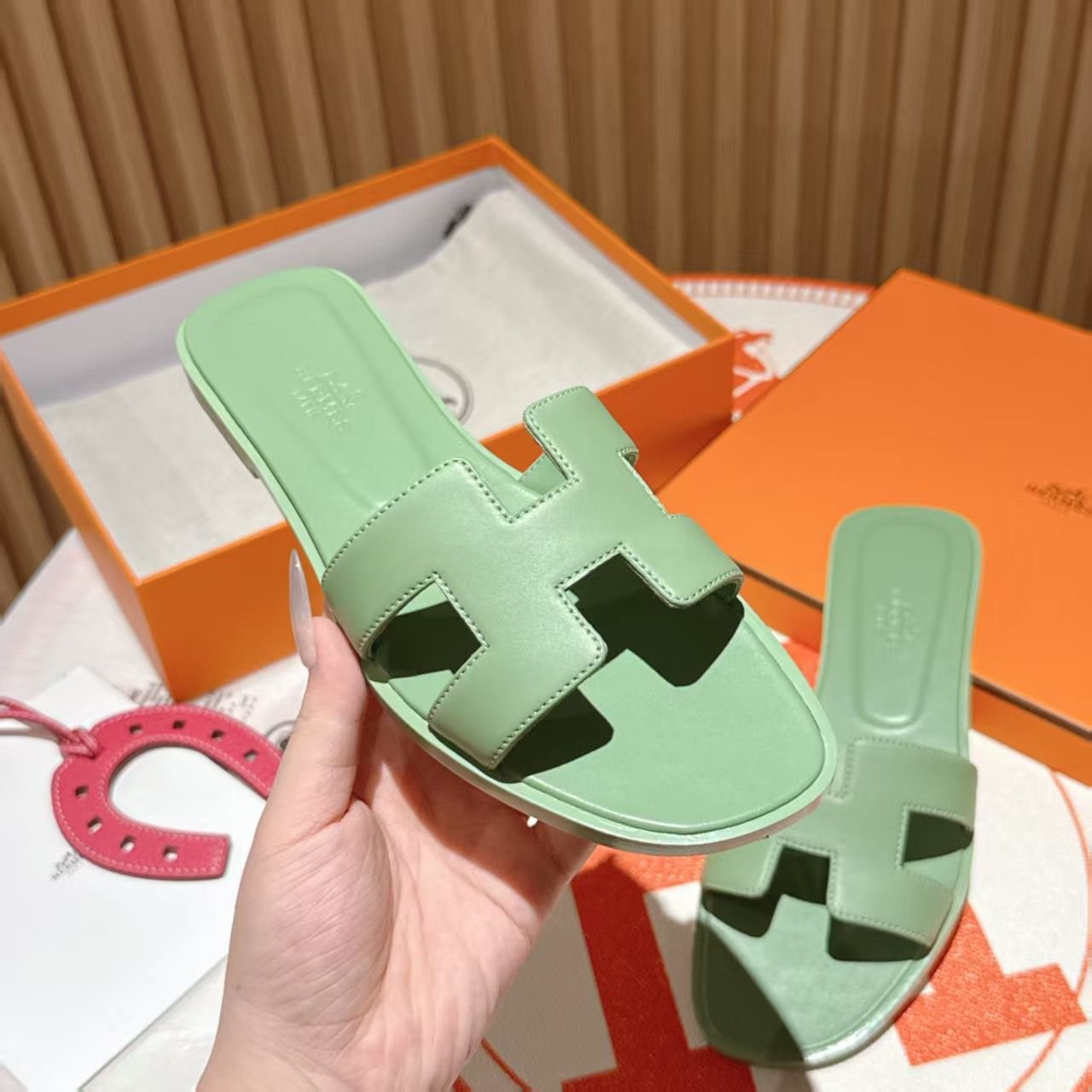 Hermès Oran Sandals – Bild 4