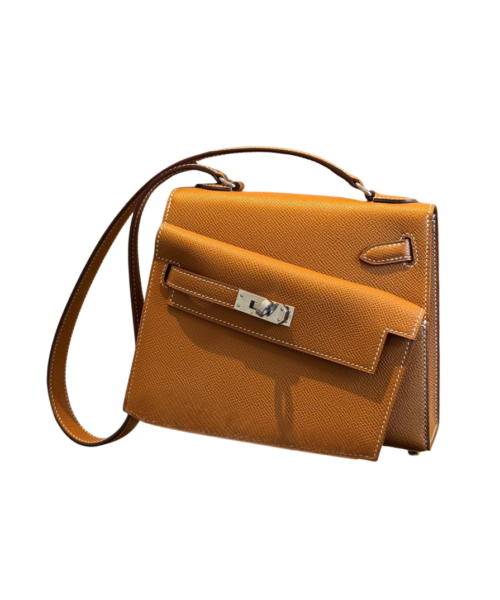 Hermès Kelly Desordre Braun 20 cm