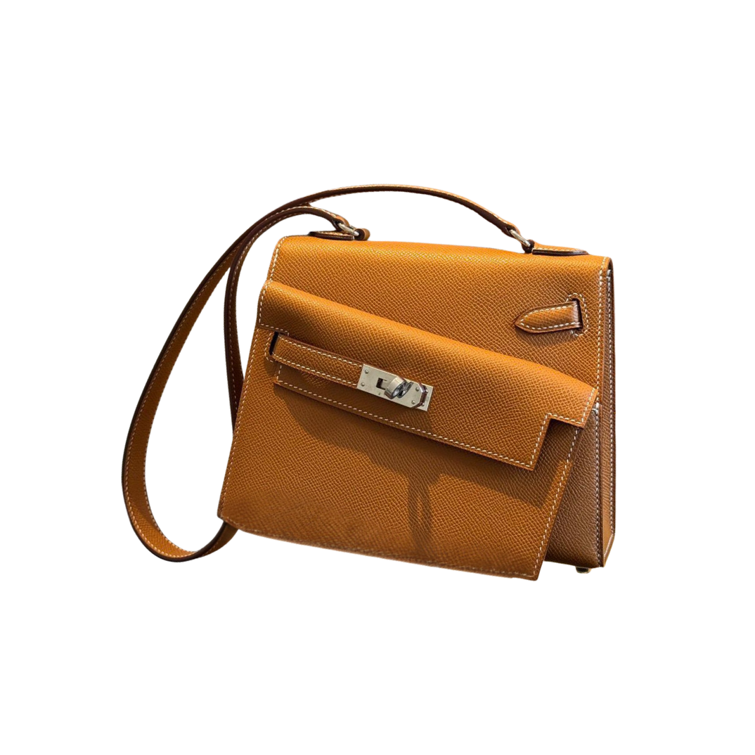 Hermès Kelly Desordre Braun 20 cm