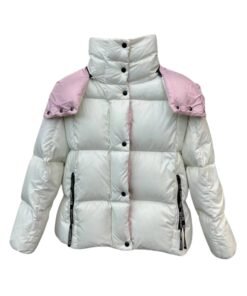 Puffer Jacket Weiß/Rosa