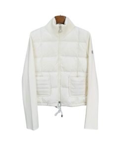 Wool Zip-Up Weiß