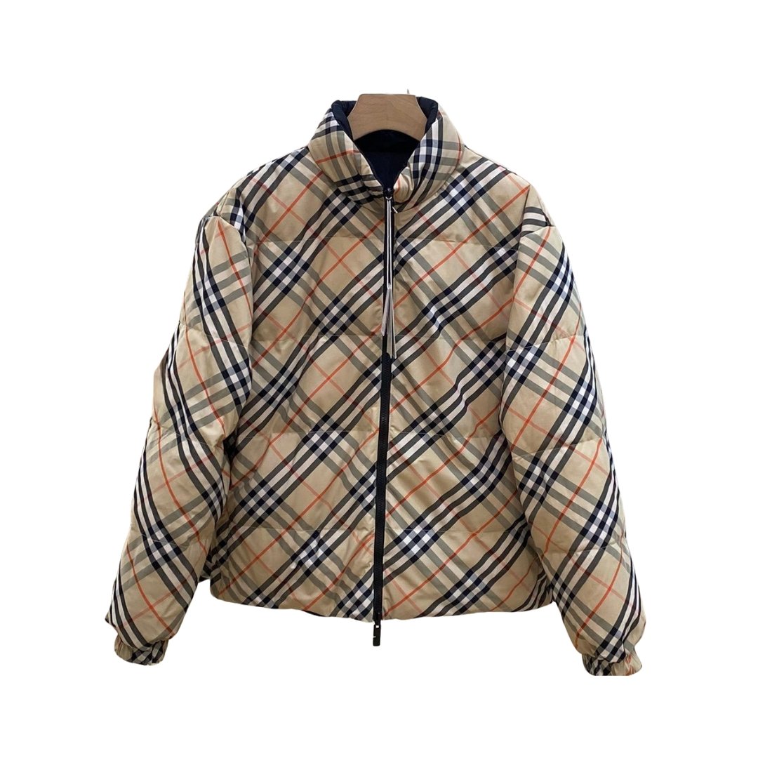 Daunenjacke Beige