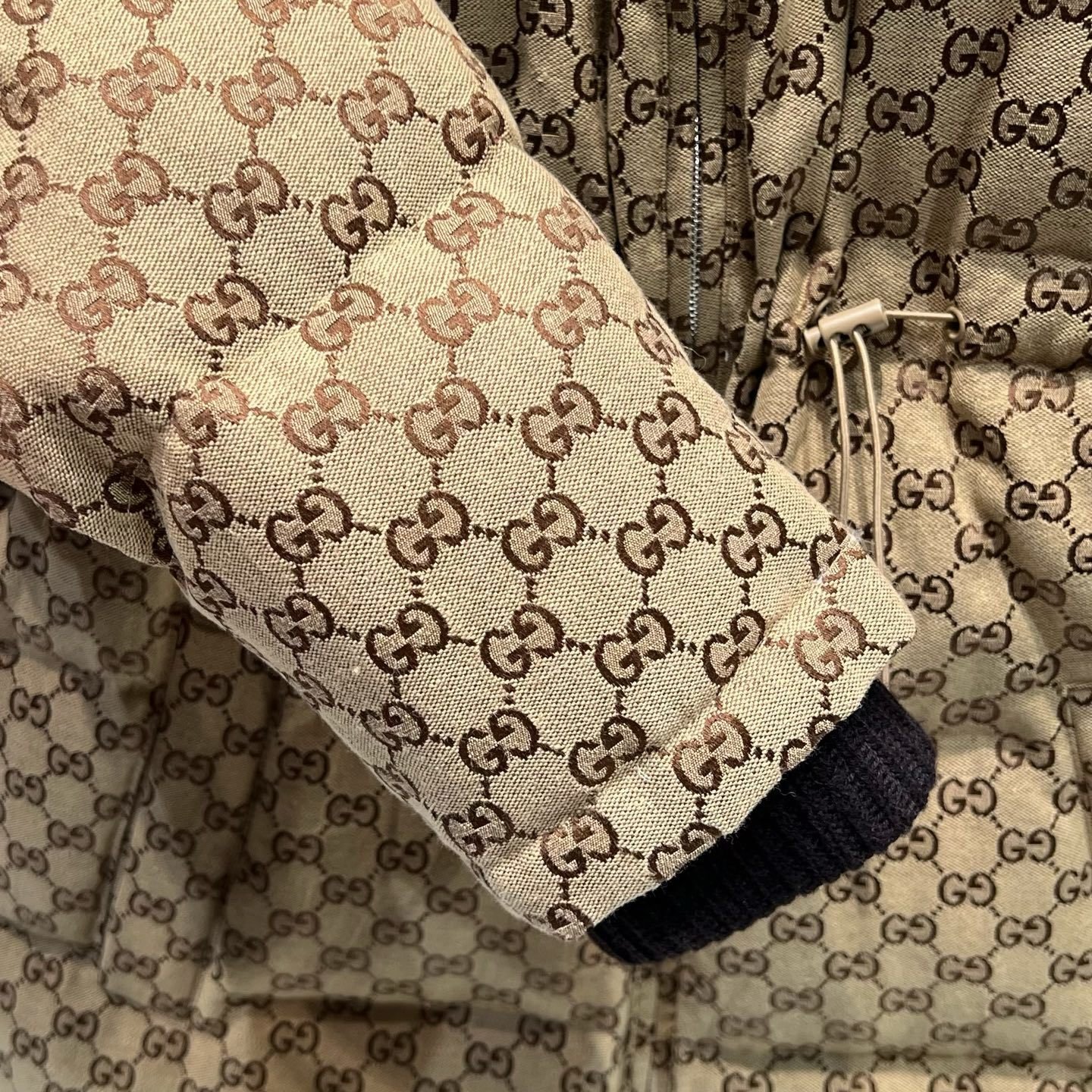 GG canvas puffer jacket. – Bild 6