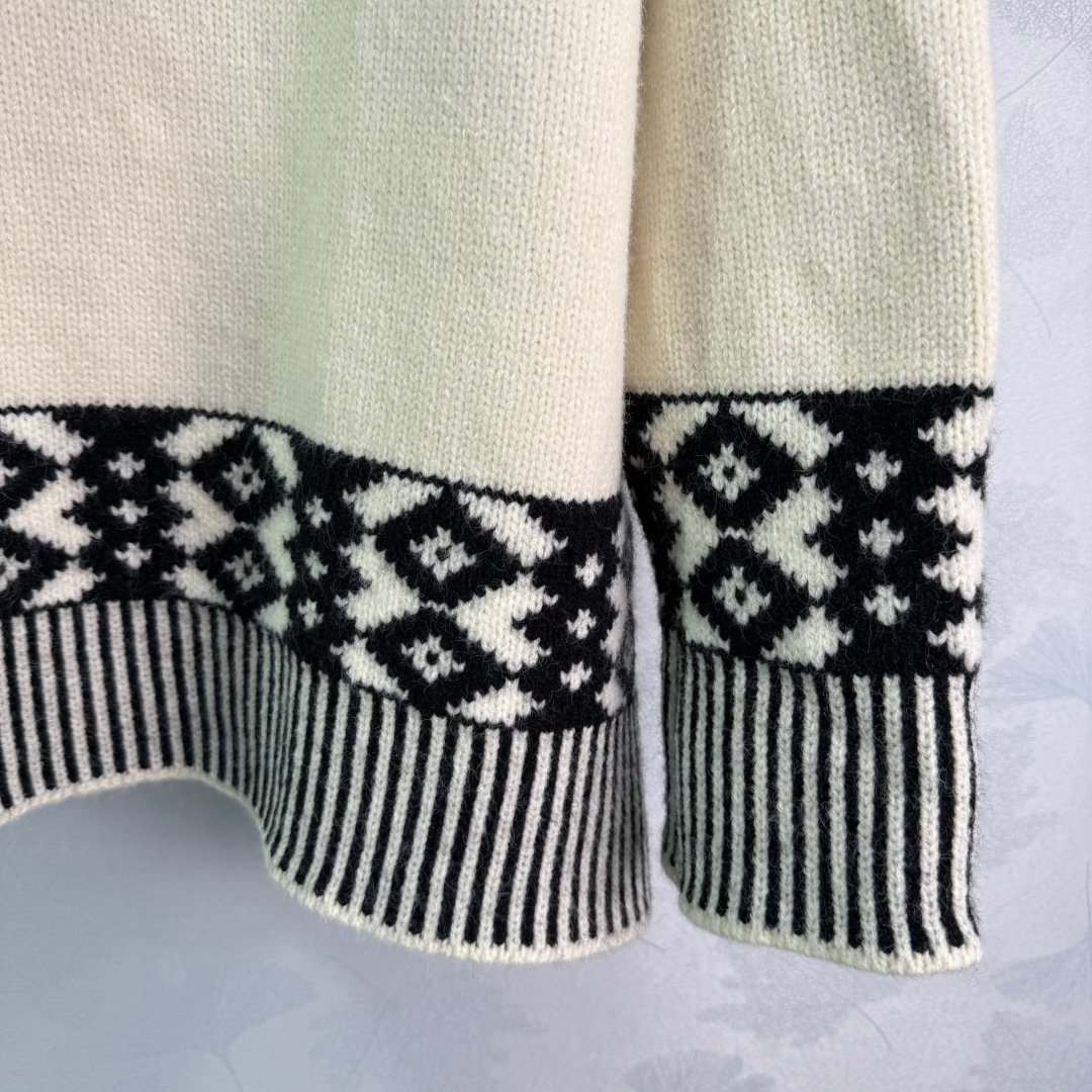 Chanel knit sweater & hat – Bild 6