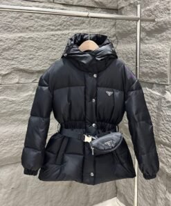Alternative view of Re-Nylon Daunenjacke Schwarz