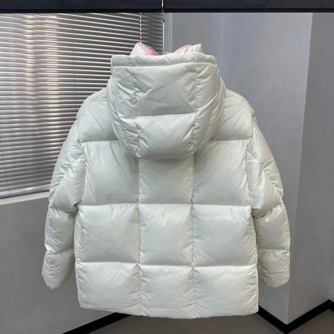 Puffer Jacket Weiß/Rosa – Bild 3