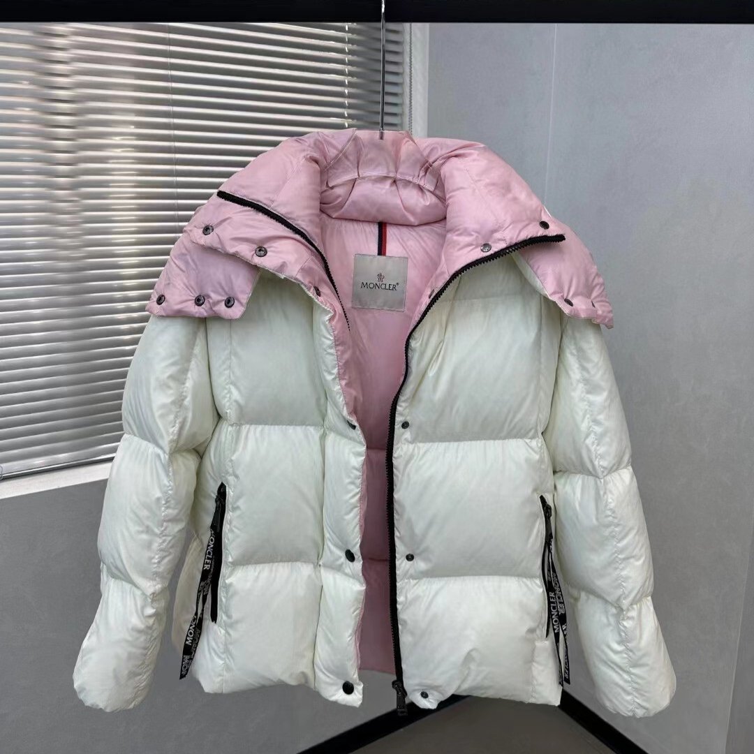 Puffer Jacket Weiß/Rosa – Bild 4