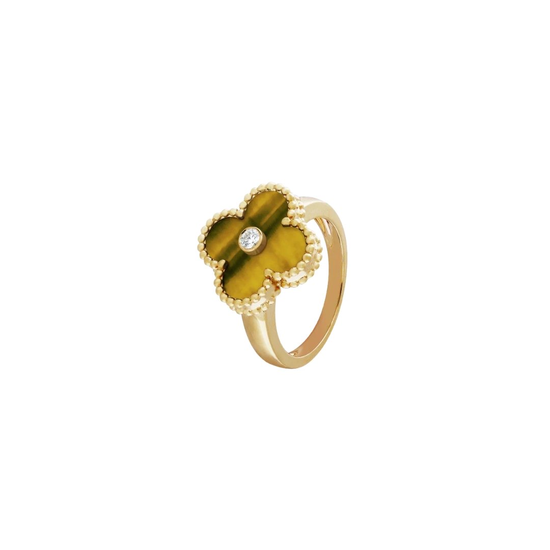 Alhambra Ring Tiger’s Eye