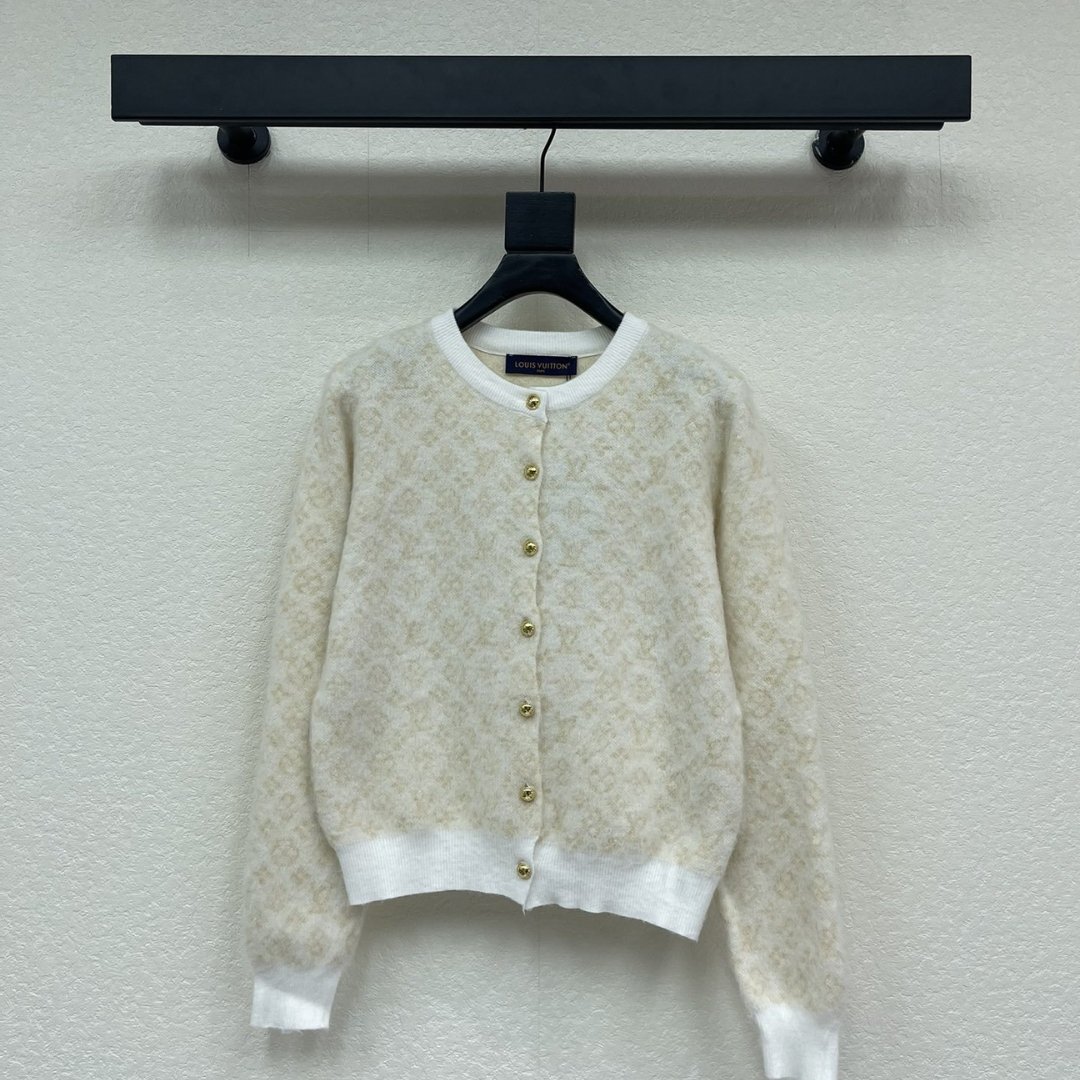 Soft Knit Cardigan Creme – Bild 2