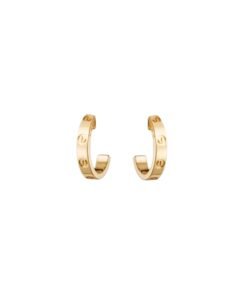 Love Earrings Yellow Gold