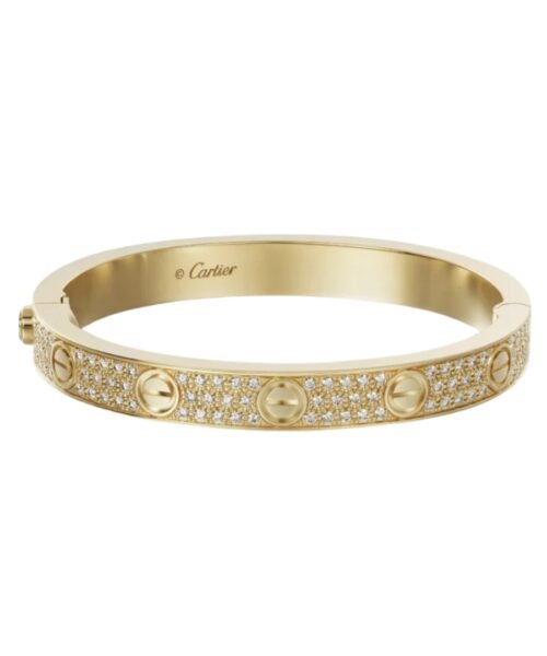 Love Bracelet, Diamond-Paved
