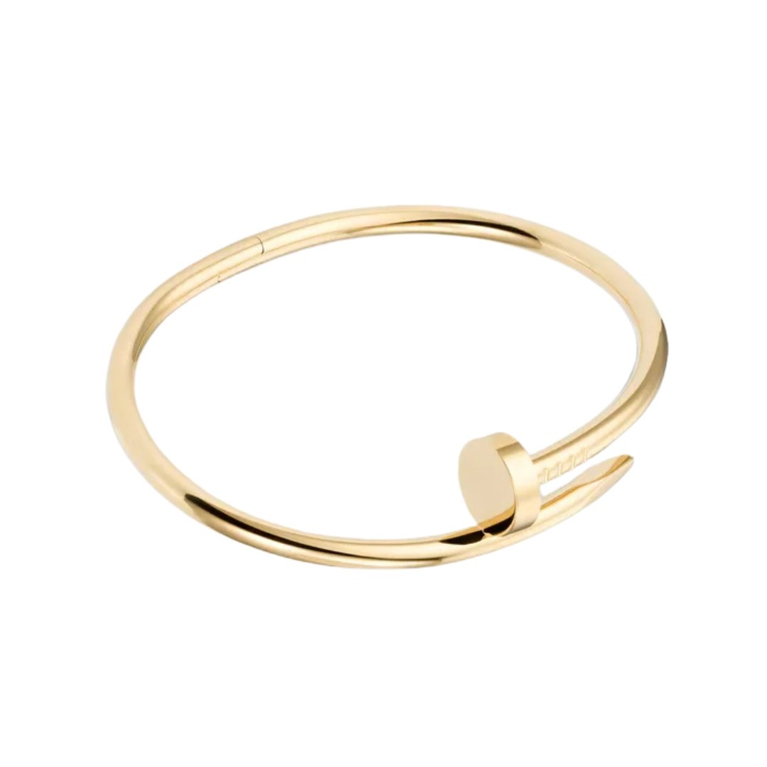 Just a Classic Nail Bracelet Yellow Gold