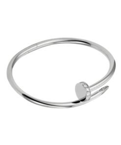 Just a Nail Bracelet, White Gold, Diamonds