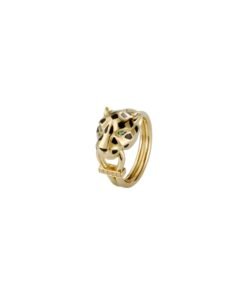 Panther Ring Yellow Gold