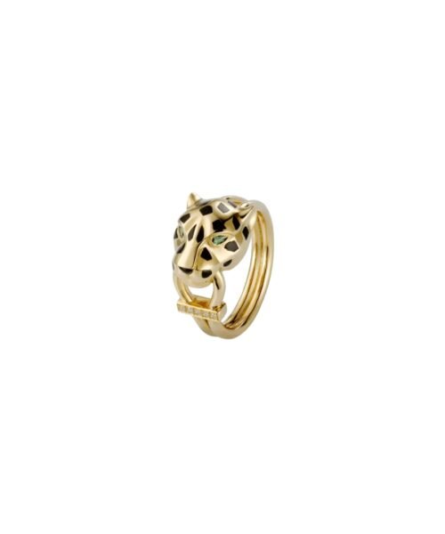 Panther Ring Yellow Gold