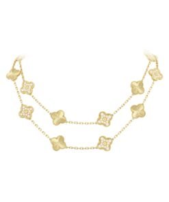 Alhambra Long Necklace, 20 Motifs