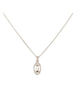 Rose Gold Logo Necklace