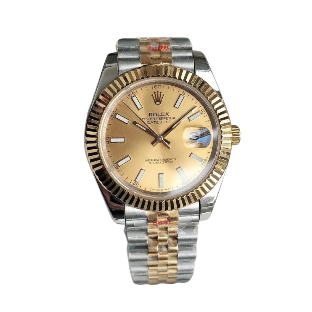 Two-Tone Edelstahl 41 mm