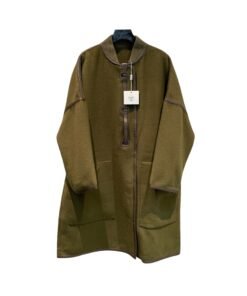 Wool Blend Olive Grün