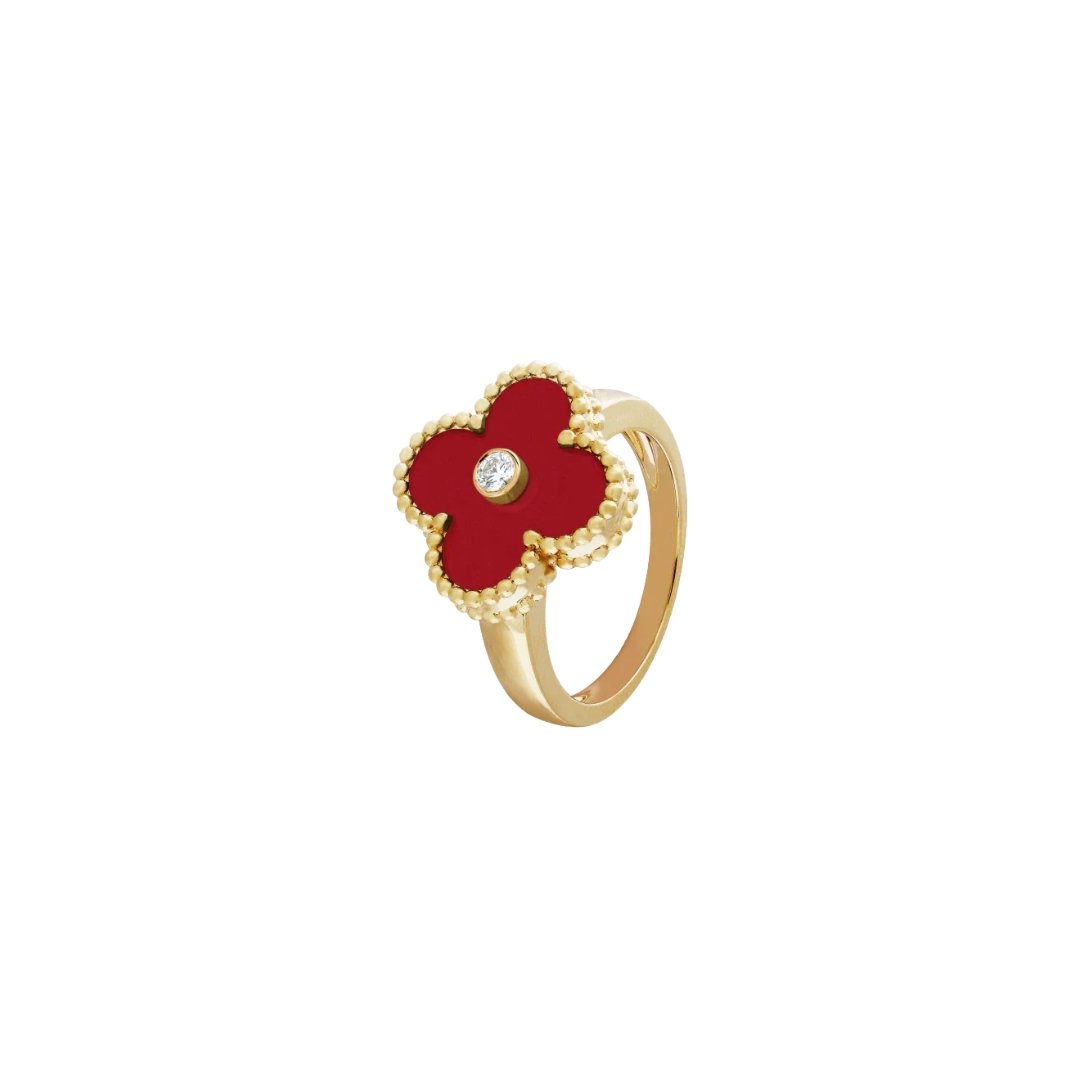 Vintage Alhambra Ring Yellow Gold