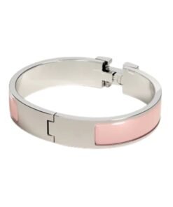 Alternative view of Clic H Bracelet With Palladium-Plated