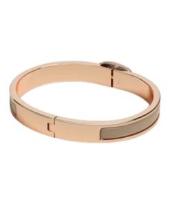 Alternative view of Mini Clic Anchor Chain Bracelet With Rose Gold-Plated