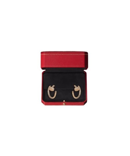 Alternative view of Just a Nail Earrings Rose Gold