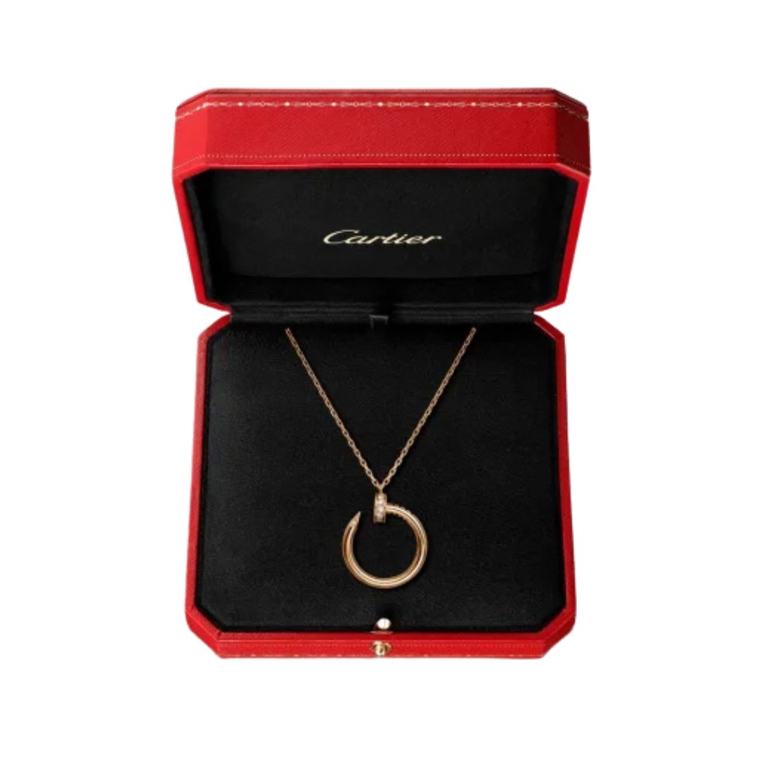 Just a Nail Necklace Rose Gold – Bild 2