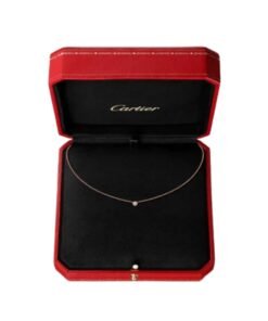 Alternative view of Love Necklace XS 1 Rose Gold