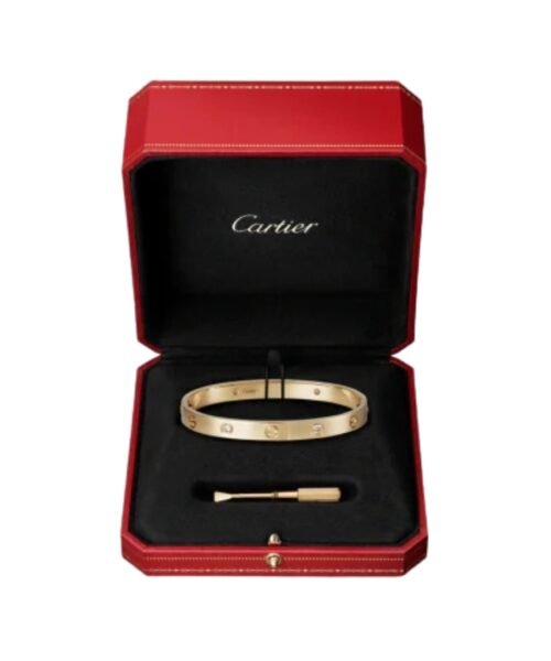 Alternative view of Love Bracelet, 4 Diamonds