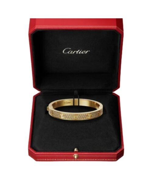 Alternative view of Love Bracelet, Diamond-Paved