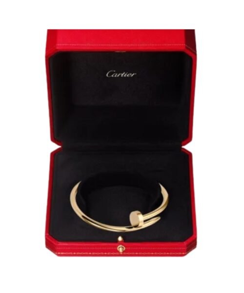 Alternative view of Just a Classic Nail Bracelet  Yellow Gold