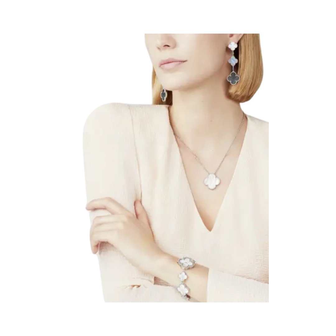 Magic Alhambra Pendant White Gold – Bild 2