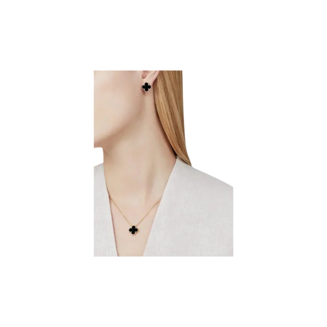 Alhambra Earrings Yellow Gold – Bild 2