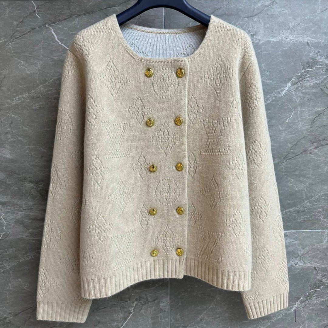 Mahina Strickcardigan Kamel – Bild 2