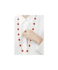 Alternative view of Vintage Alhambra Ring Yellow Gold