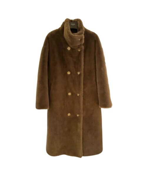 Long Coat Teddy Beige