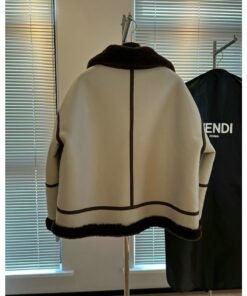 Alternative view of Jacket Aviator Shearling Beige