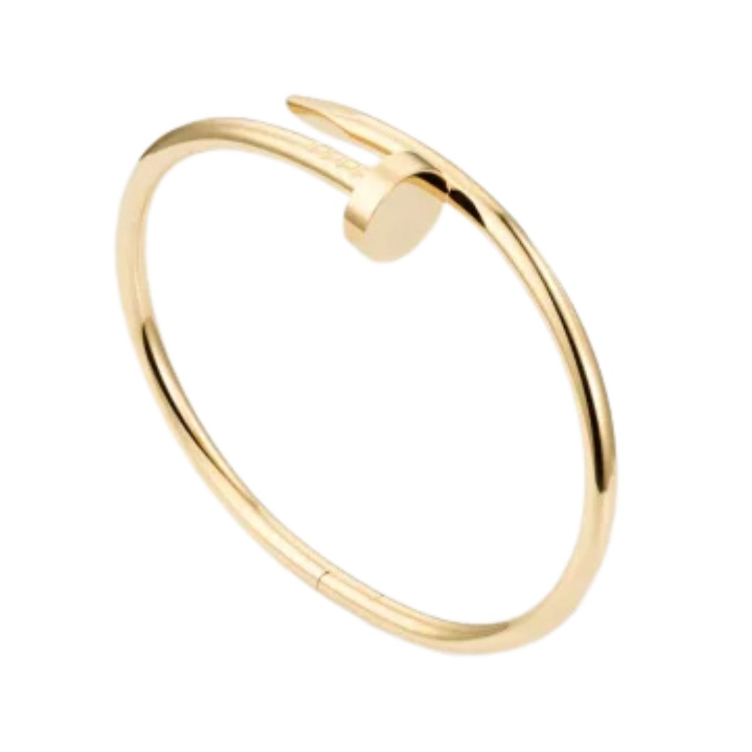 Just a Classic Nail Bracelet Yellow Gold – Bild 3