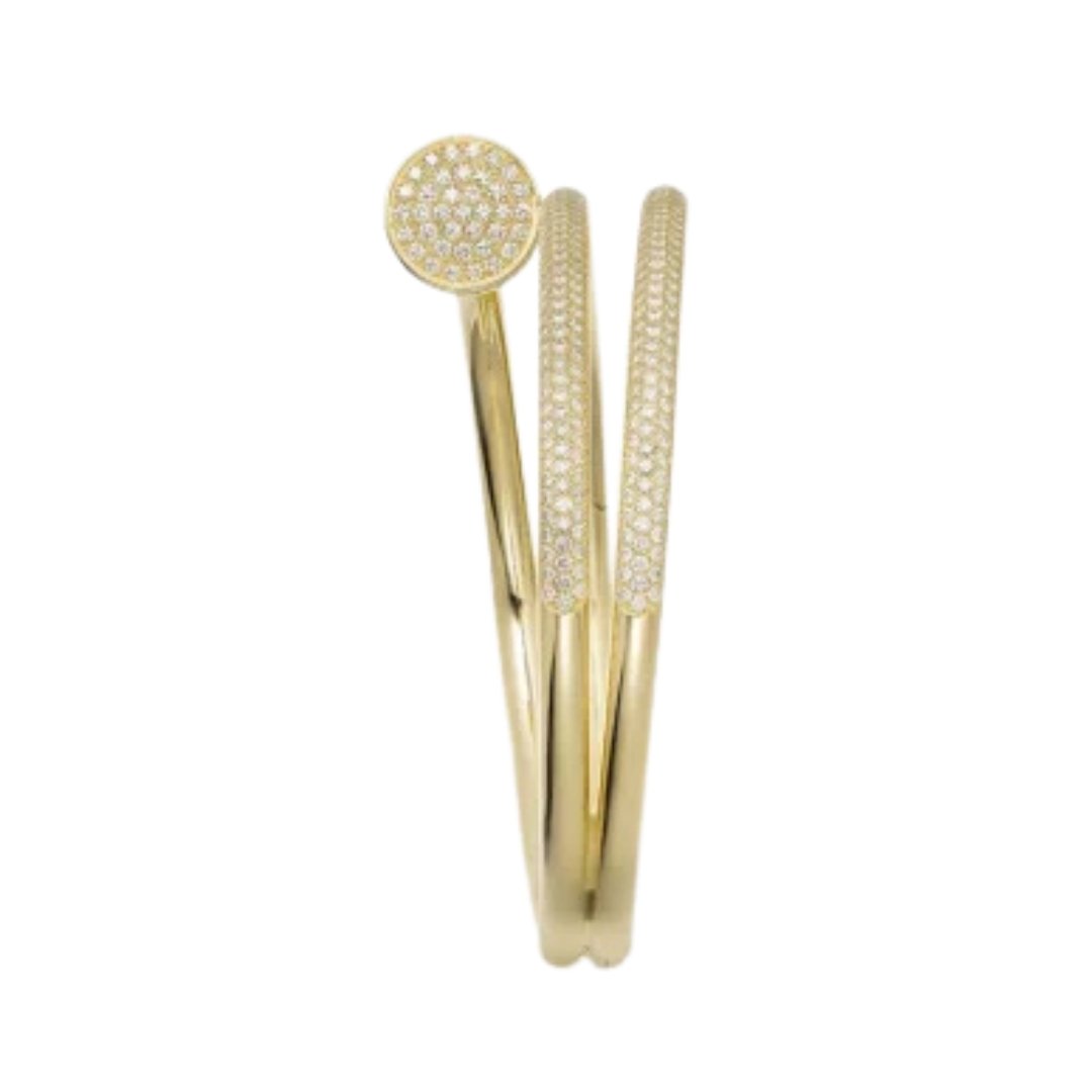 Just a Nail Bracelet with Brilliant-Cut Diamonds – Bild 3
