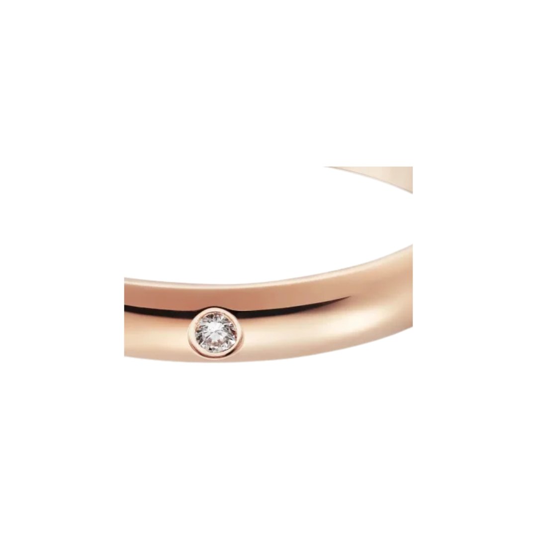 1895 Wedding Band Rose Gold – Bild 3