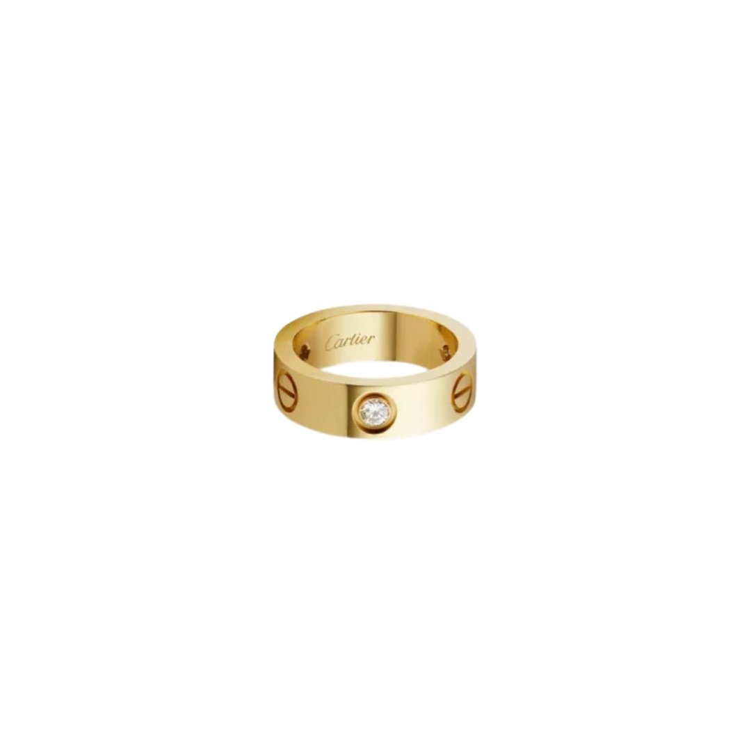 Love Ring, 3 Diamonds – Bild 3
