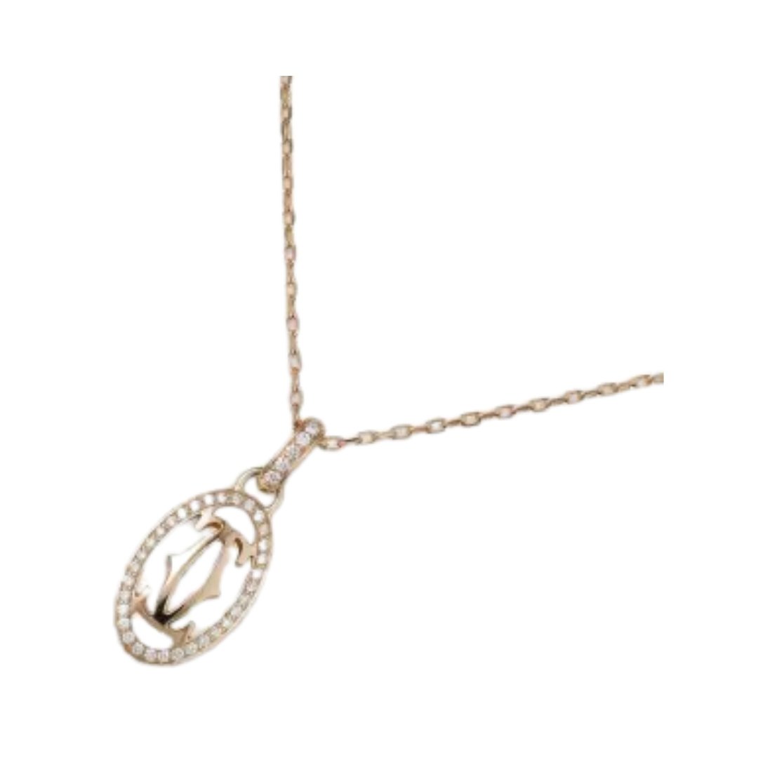 Rose Gold Logo Necklace – Bild 3