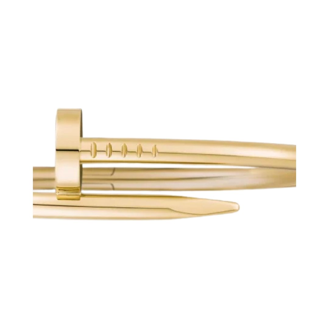 Just a Classic Nail Bracelet Yellow Gold – Bild 4