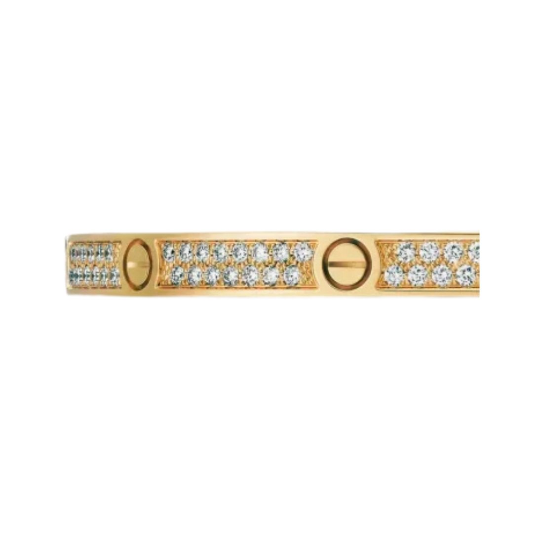 Love Bracelet, Small Model, Paved – Bild 4